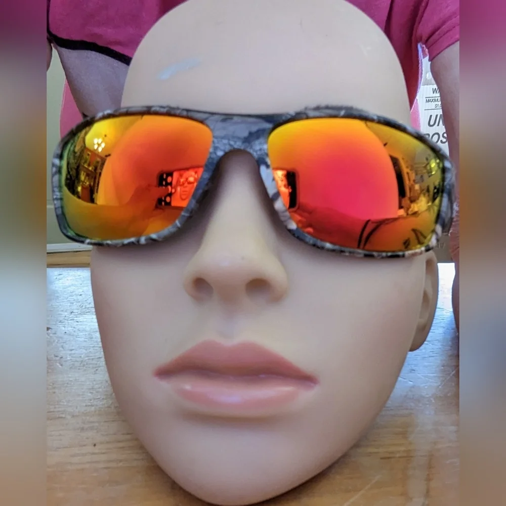 New LOISRUBY Camouflage Polarized Cycling Driving Sunglasses, T2MISC